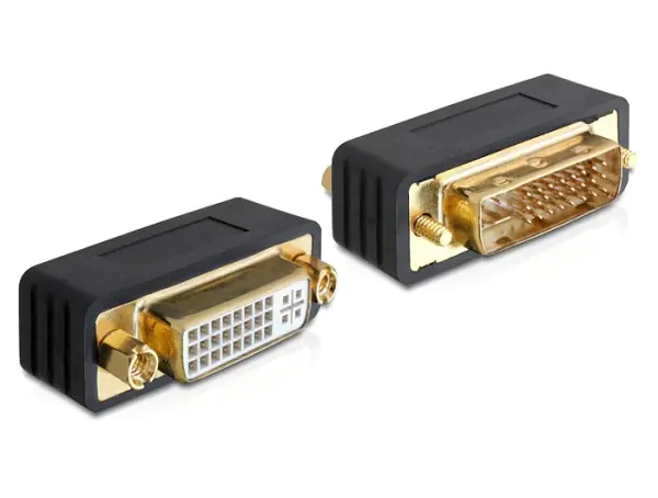 Delock DVI-Adapter DVI-I (M) DVI-I (W) 65298