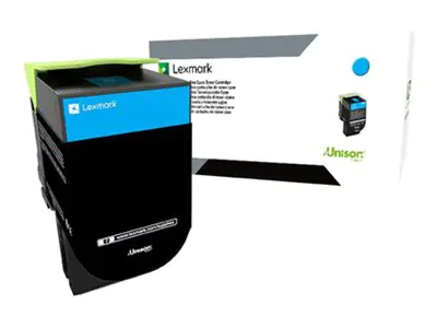 Lexmark 700X2 - Besonders hohe Ergiebigkeit - Cyan - Original - Tonerpatrone LCCP - für Lexmark CS510de, CS510dte