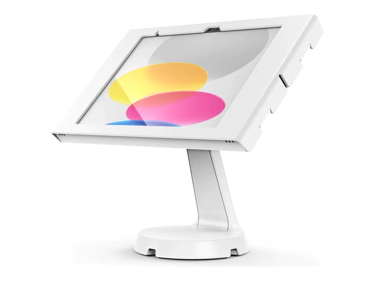 Compulocks iPad 10th-11th (A16) Gen Swell Enclosure Mast Counter Stand - White - Befestigung