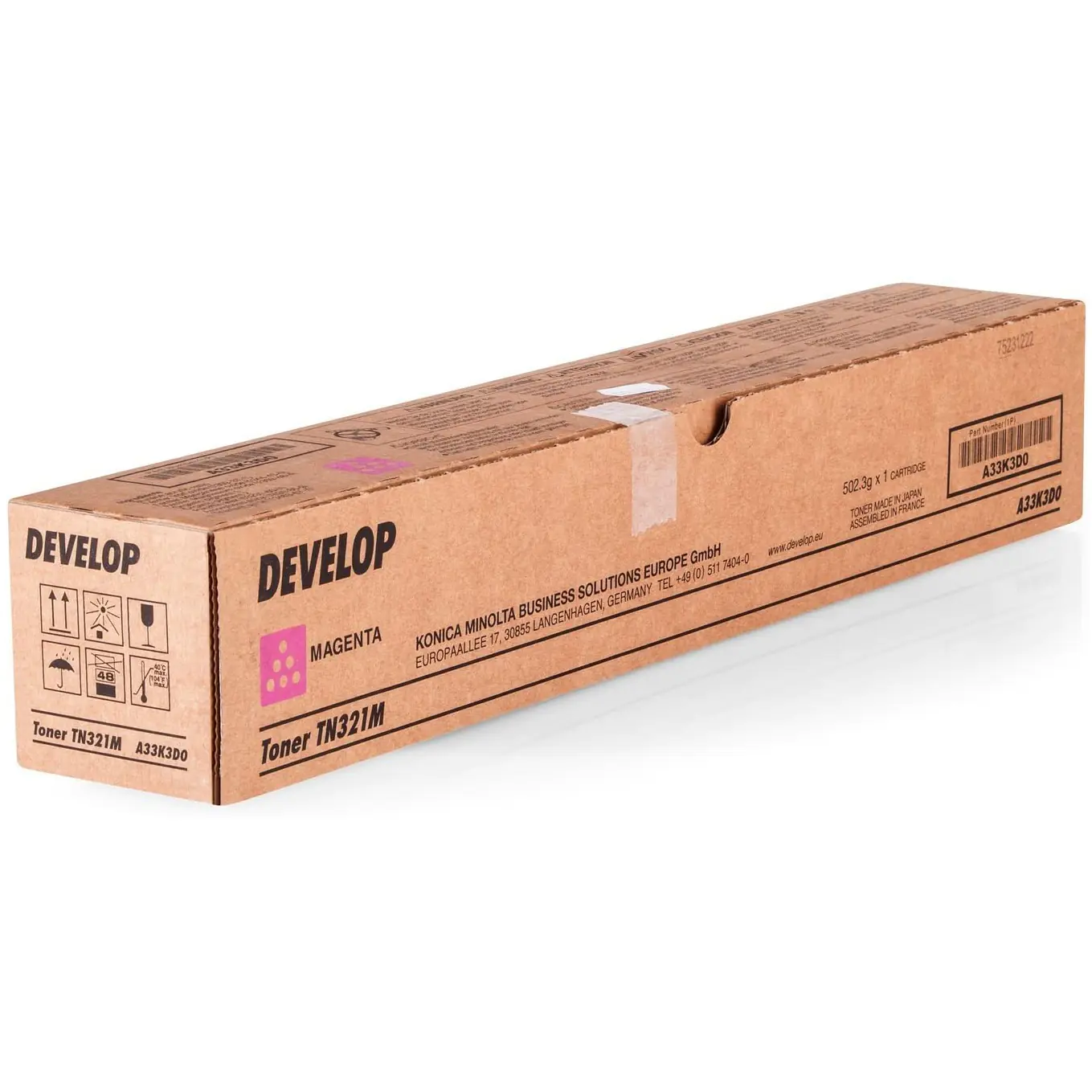 DEVELOP - Magenta - kompatibel - Tonerpatrone (Alternative zu: Konica Minolta TN321M) - für ineo+ 224, 284, 364; Develop ineo+ 224, 284, 364; Konica Minolta bizhub C224, C284, C364