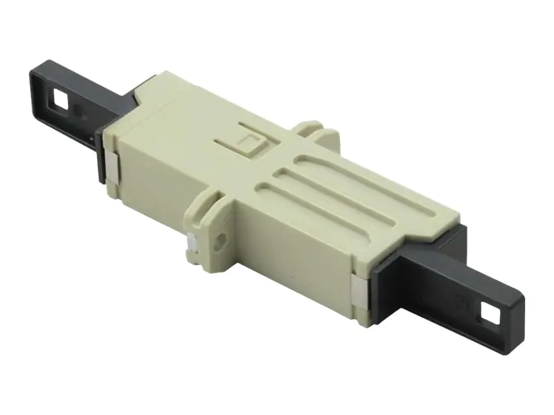 Roline - Netzwerkkoppler - LSH (W) zu LSH (W) - Glasfaser - beige