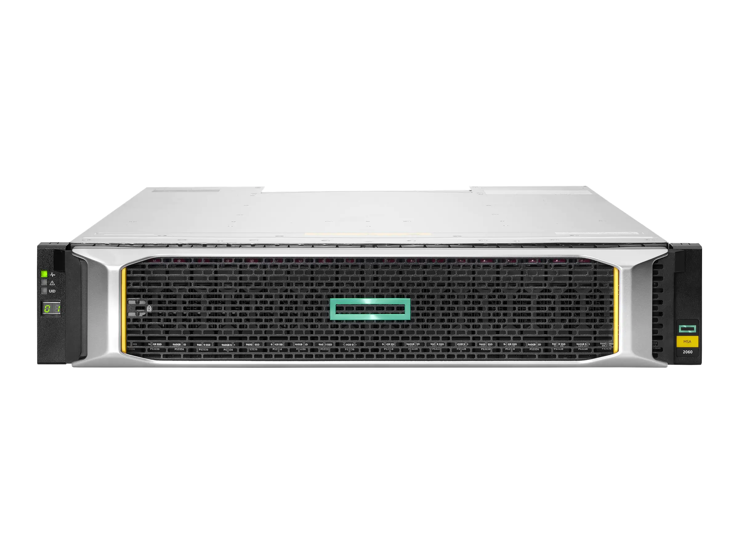 HPE Modular Smart Array 2060 SAS 12G 2U 24-disk SFF Drive Enclosure - Speichergehäuse - 24 Schächte (SAS-3) - Rack - einbaufähig - 2U