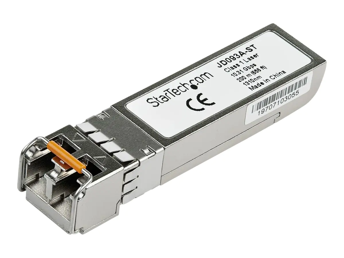 StarTech.com JD093A-ST Transceiver Modul (SFP+ Module, 10GBase-LRM HP kompatibel, Glasfaser, 1310nm, LC Multimode mit DDM)