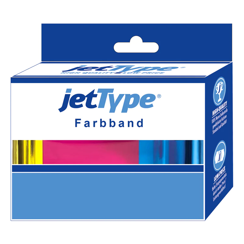 jetType Farbband kompatibel zu Tally Genicom Nylon 062471 schwarz Gr. 664