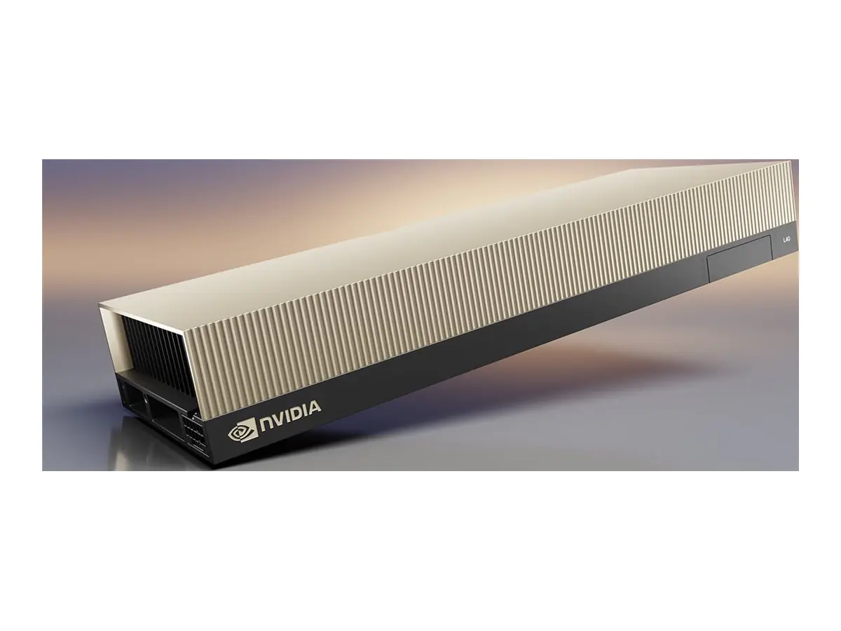 NVIDIA L40S - GPU-Rechenprozessor - NVIDIA L40S - 48 GB GDDR6 - PCIe 4.0 x16 - 4 x DisplayPort - ohne Lüfter