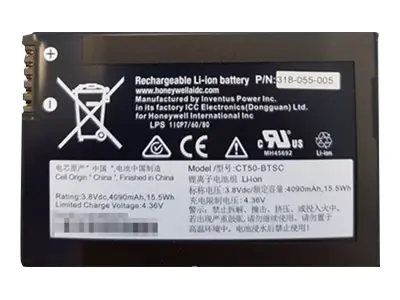 HONEYWELL CT50-BTSC - Handheld-Akku - Lithium-Ionen 318-055-019
