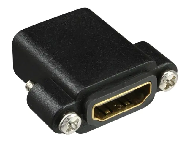 InLine - HDMI Kupplung - HDMI weiblich zu HDMI weiblich - Schwarz