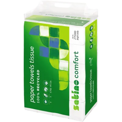 Satino Papierhandtuch 275300 24x24cm 2lg Z-Falz hw 3.750Bl. Satino Papierhandtuch 275300 24x24cm 2lg Z-Falz hw 3.750Bl.