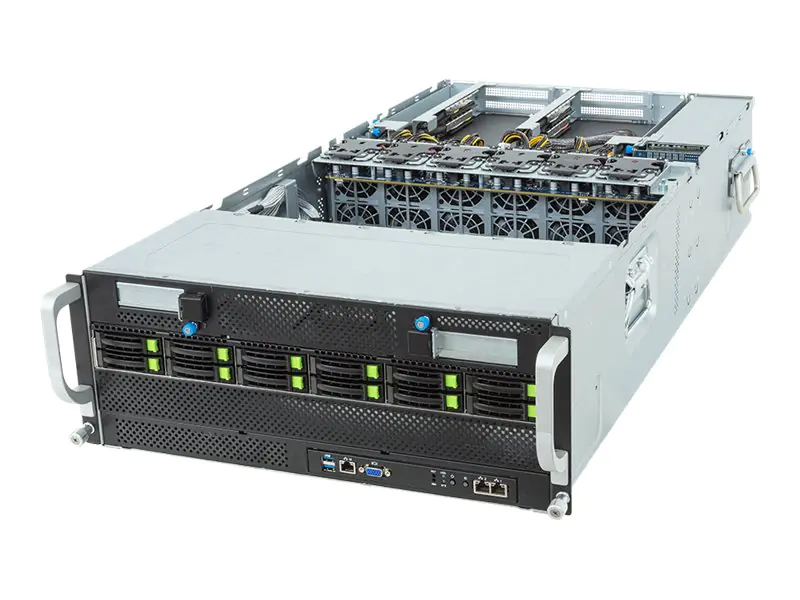 Gigabyte G493-ZB2 (rev. AAP1) - Server - Rack -Montage - 4U - zweiweg - keine CPU - RAM 0 GB -