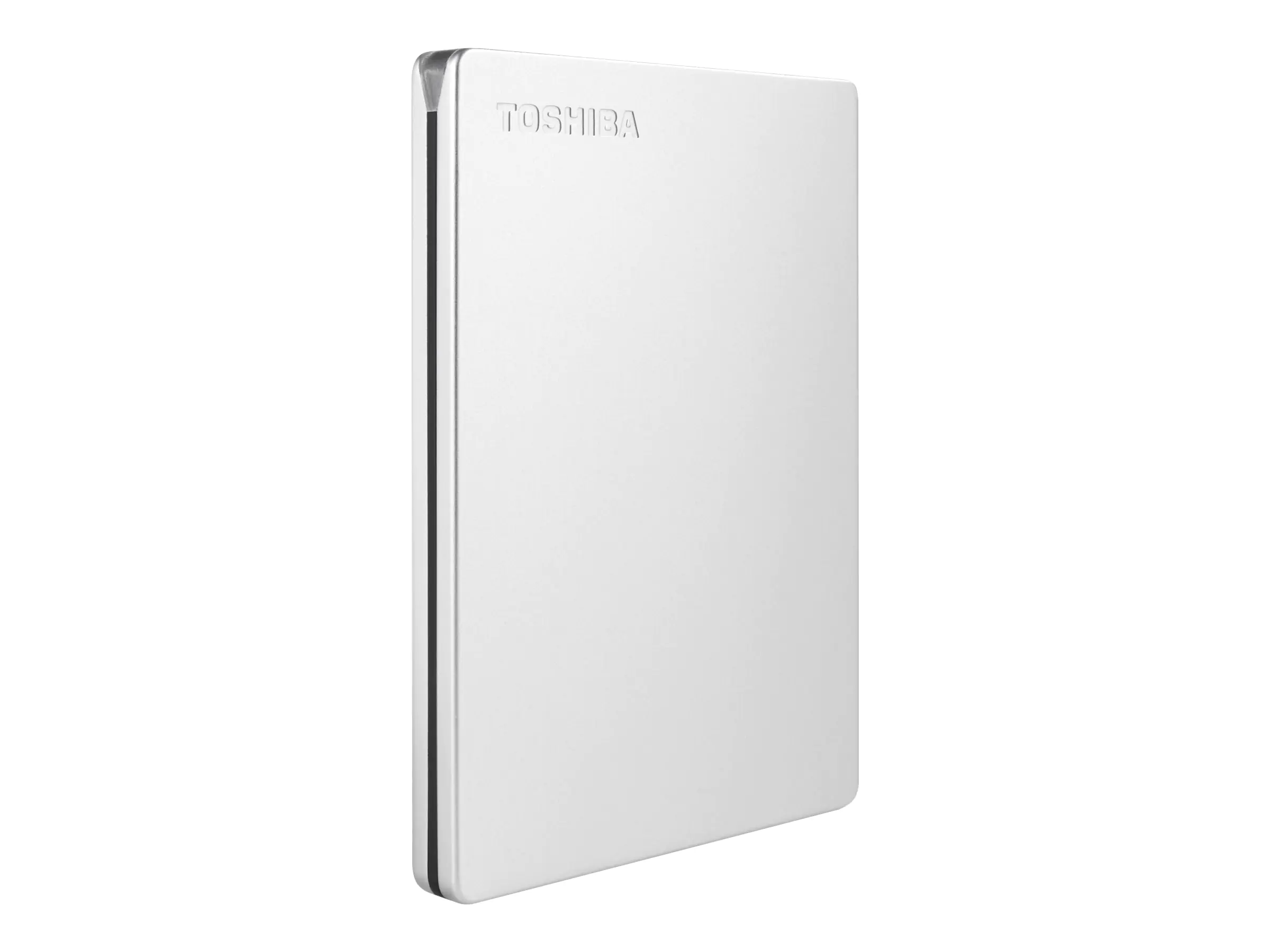 Toshiba Canvio Slim - Festplatte - 1 TB - extern (tragbar) - 2.5" (6.4 cm) - USB 3.2 Gen 1 - Silber