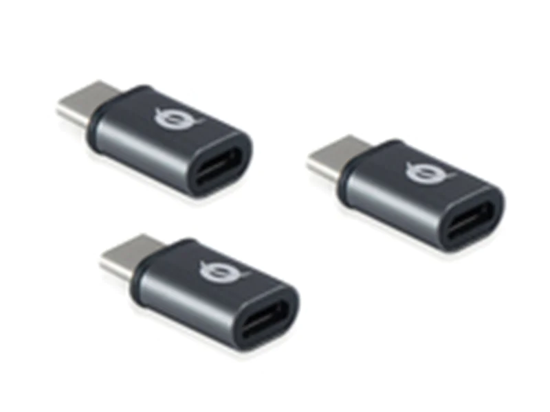 Conceptronic DONN05G - USB 2.0 Type-C - USB 2.0 Micro - Schwarz