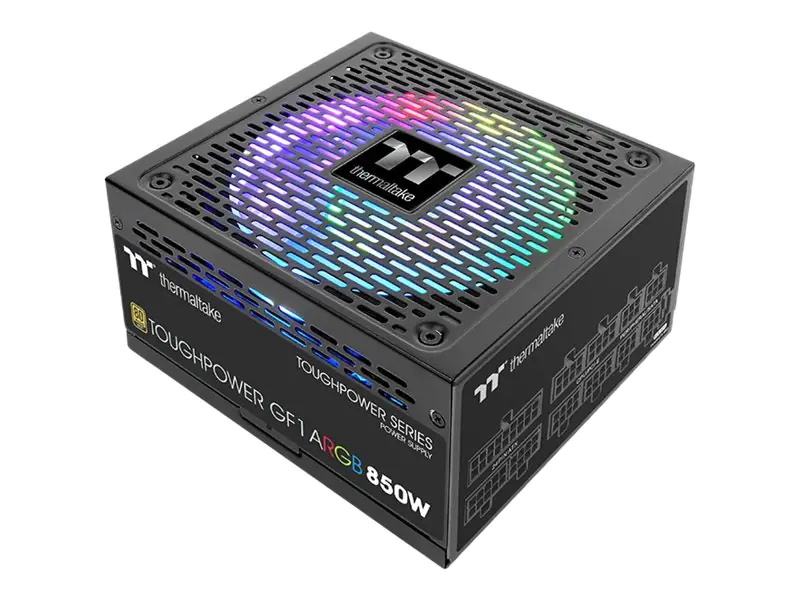 Thermaltake ToughPower GF1 ARGB 850W - TT Premium Edition - Netzteil (intern) - ATX12V - 80 PLUS Gold - 850 Watt - aktive PFC