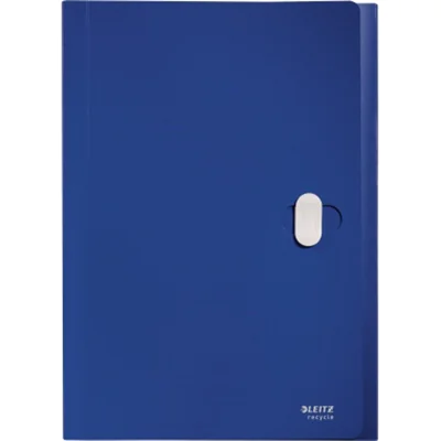 Leitz Fächermappe Recycle DIN A4 blau 5 Fächer Leitz Fächermappe Recycle DIN A4 blau 5 Fächer