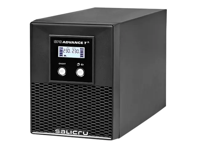 SALICRU SPS ADVANCE T 850 - USV - Wechselstrom 230 V - 595 Watt - 850 VA - Bleisäure - RS-232, USB - Ausgangsanschlüsse: 6 - aktive PFC