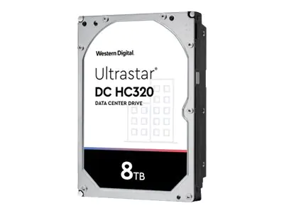 WD Ultrastar DC HC320 - Festplatte - 8 TB - intern - 3.5" (8.9 cm) (in 8,9 cm Träger) (in 3,5 Zoll Träger) - SAS 12Gb/s - für Ultrastar Data102 SE4U102-102; Ultrastar Data102; Data102 SE4U102-102