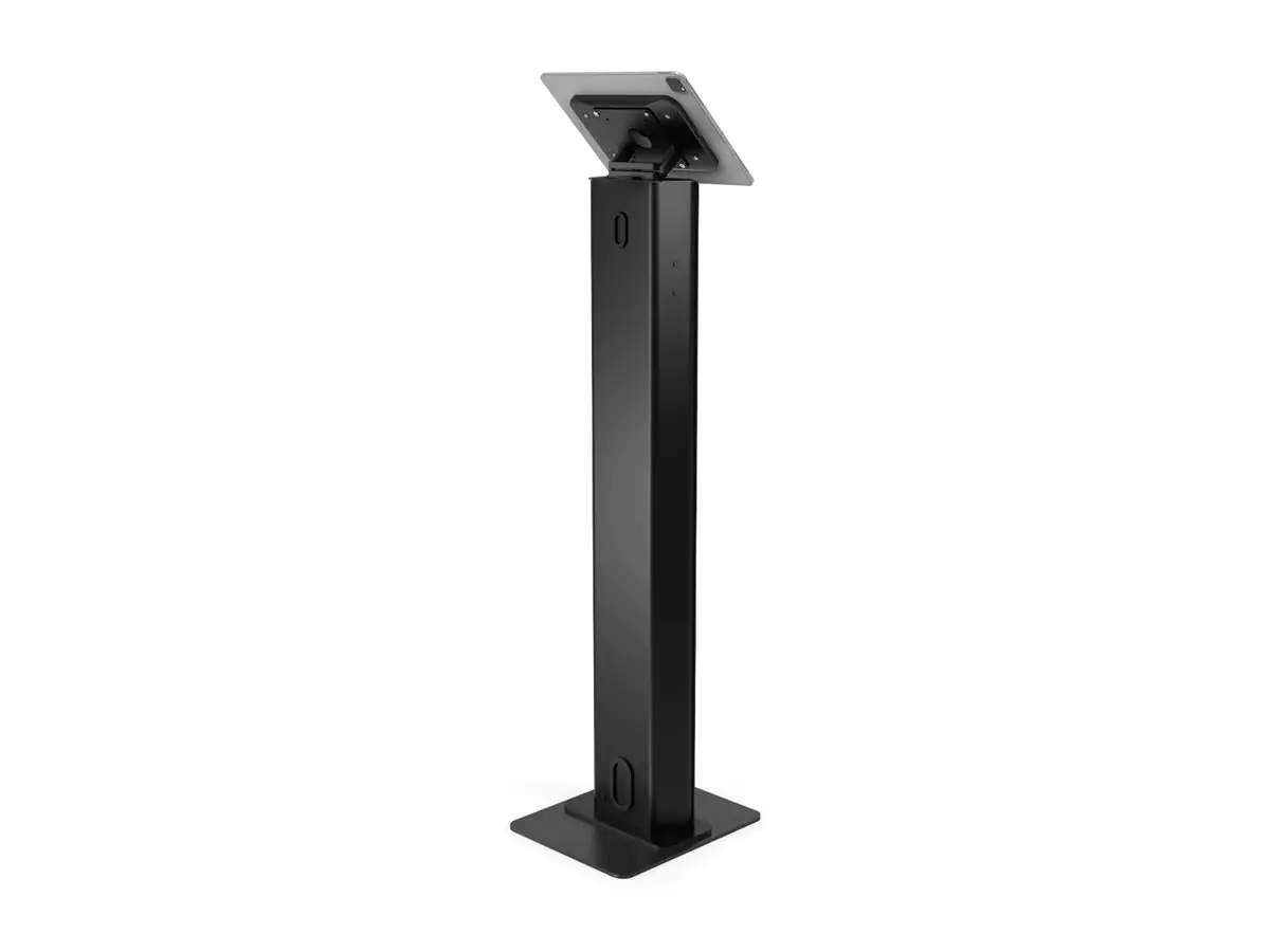 Compulocks Universal Tablet Invisible Mount Brandable Floor Stand - Aufstellung - für Notebook - Schwarz - Montageschnittstelle: 100 x 100 mm - Bodenaufstellung