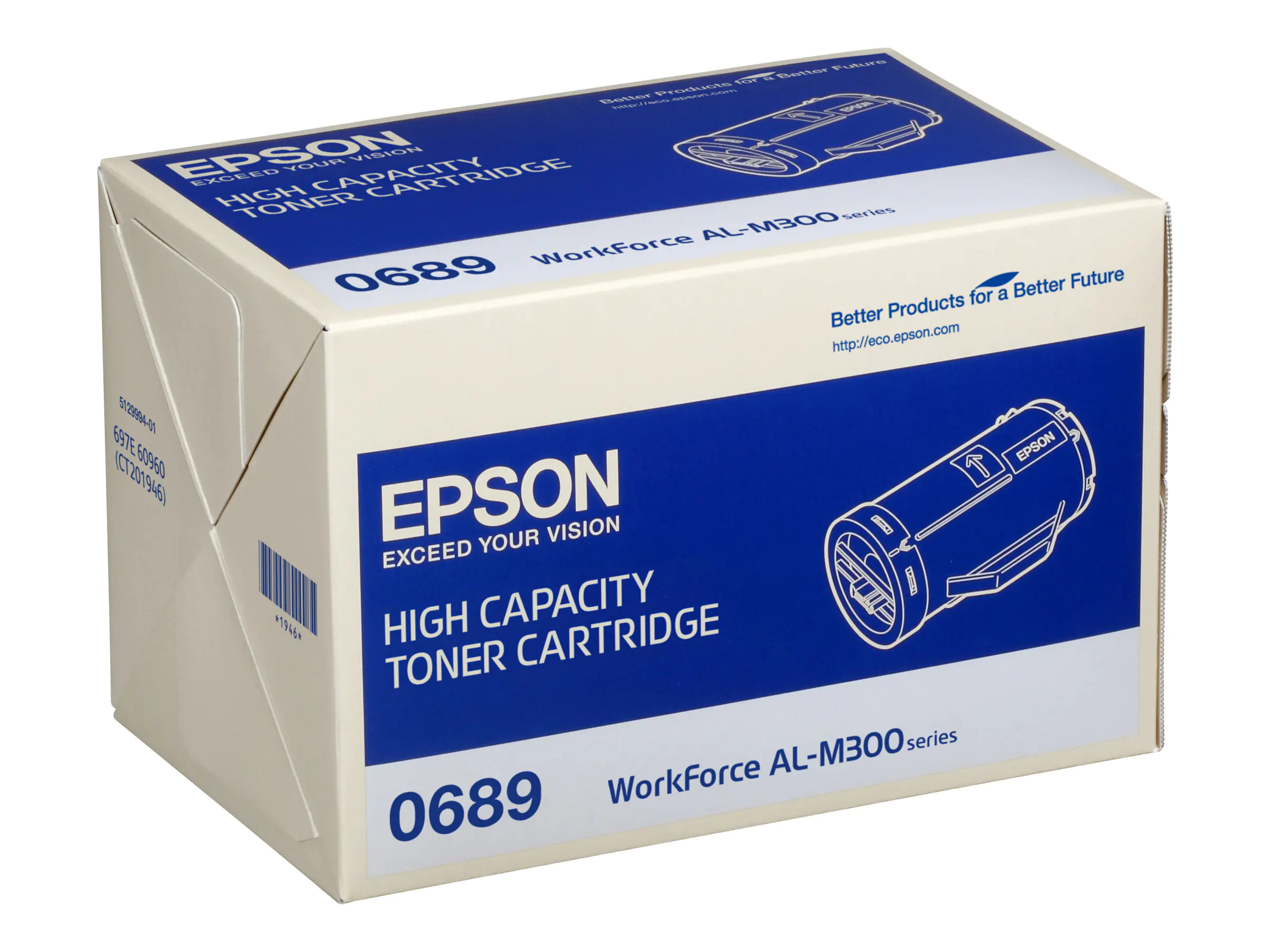 Epson Mit hoher Kapazität - Schwarz - original C13S050689
