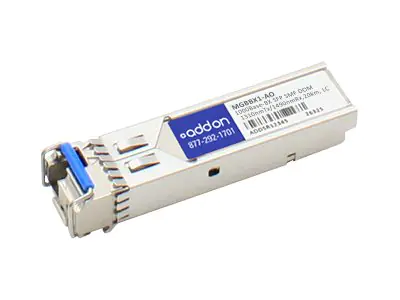 AddOn Linksys MGBBX1 Compatible SFP Transceiver - SFP (Mini-GBIC)- MGBBX1-AO
