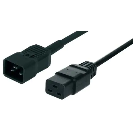 Tecline Stromkabel (250 VAC) IEC 320 EN 60320 C20 IEC 320 EN 60320 C19 35016 5 m