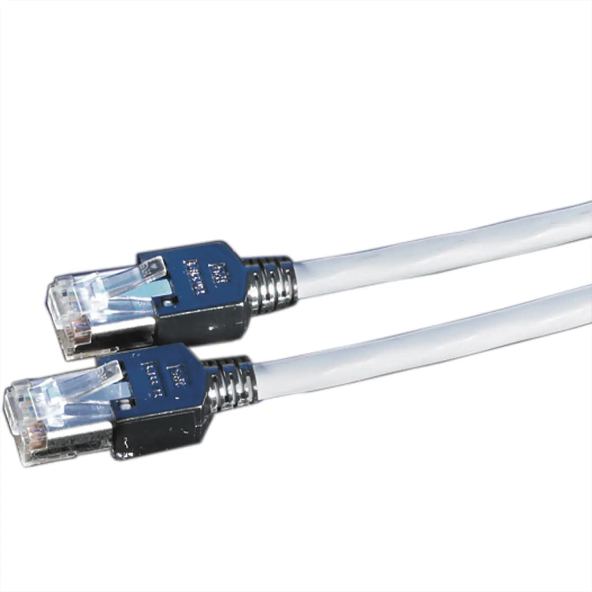 Dätwyler Uninet 5502 - Patch-Kabel - RJ-45 (M) zu RJ-45 (M) - 5 m - SFTP - CAT 5e - halogenfrei - Grau