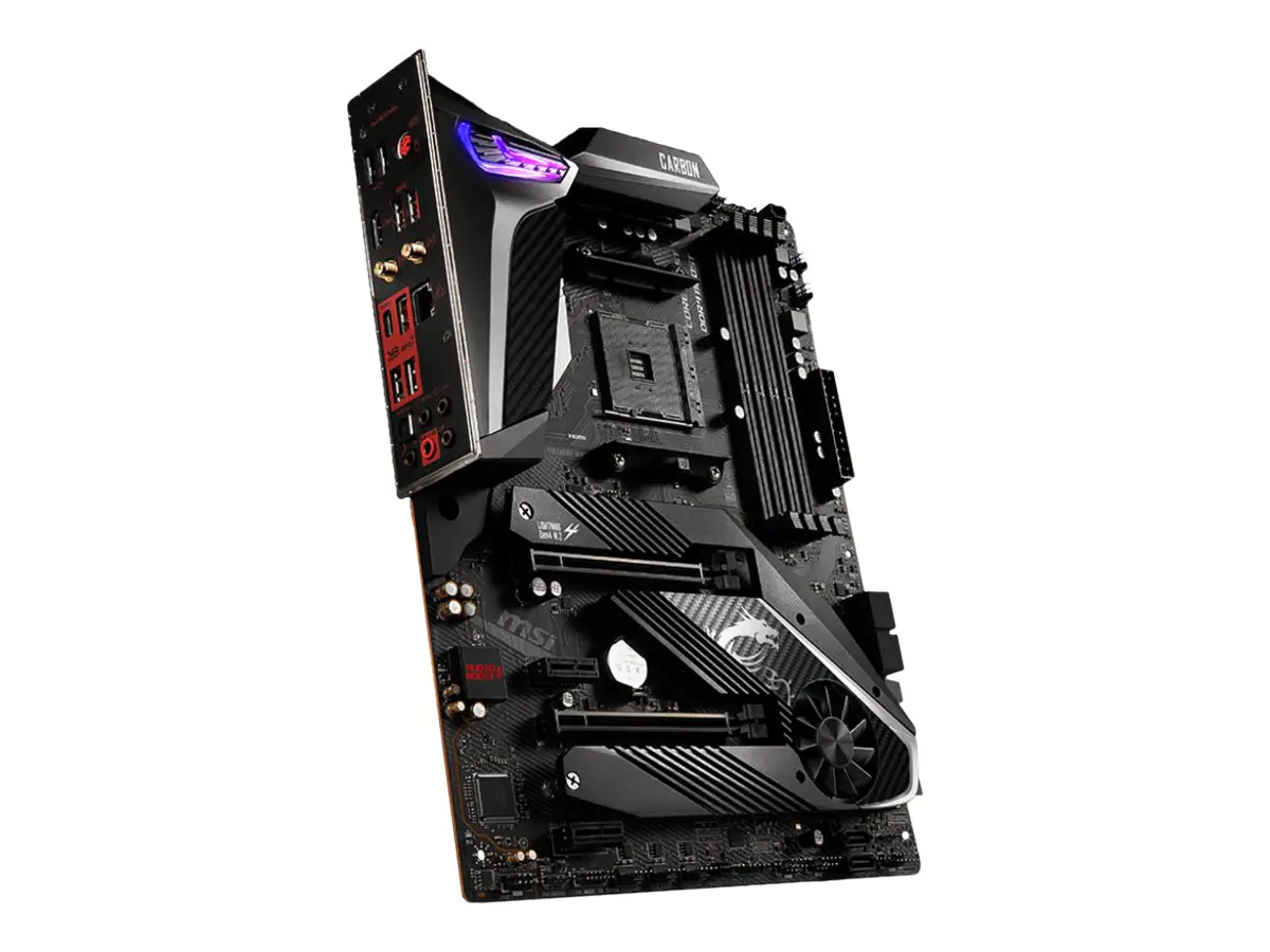 MSI MPG X570 GAMING PRO CARBON WIFI - Motherboard - ATX - Socket AM4 - AMD X570 Chipsatz - USB-C