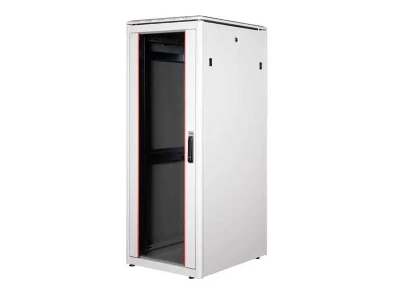 Equip Dynamic Flex Line - Schrank Netzwerkschrank - 600x800 mm, mit Glastür, abnehmbare und