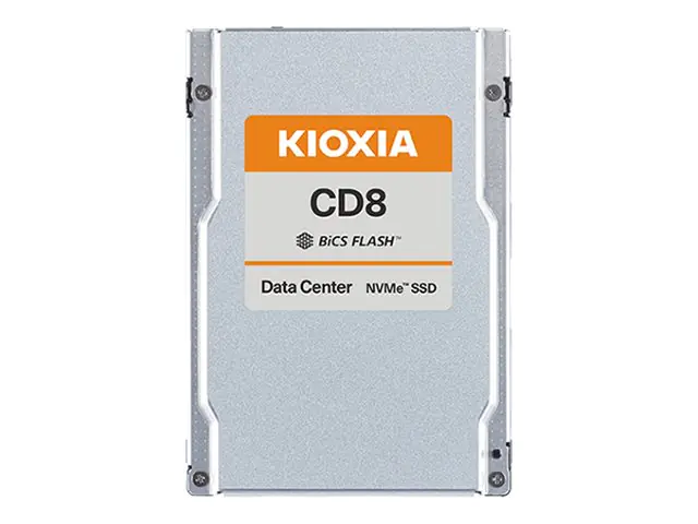 Kioxia 12.8TB SSD CD8-V 2.5 Zoll U.2 PCIe 4.0 x4 NVMe - Solid State Disk - NVMe