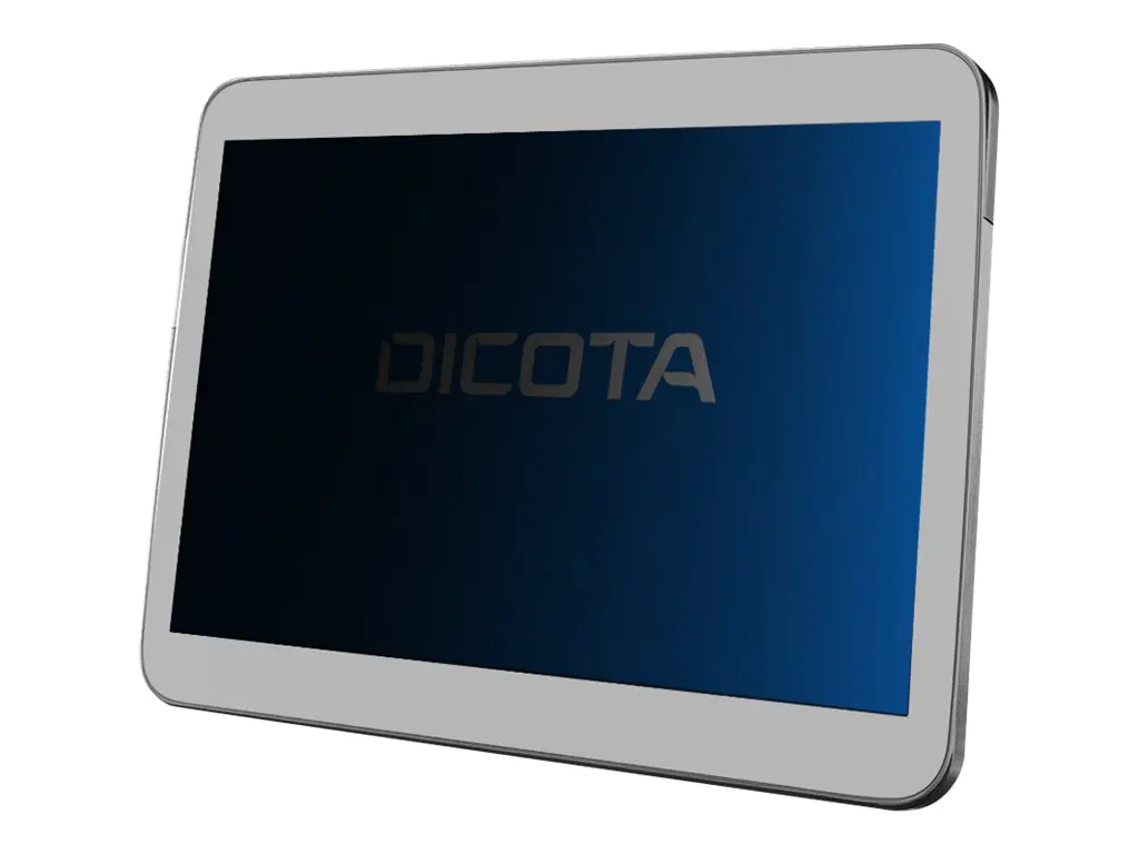 Dicota Secret - Bildschirmschutz für Tablet - mit Sichtschutzfilter - 2-Wege - entfernbar - Plug-in - 10.2" - Schwarz - für Apple 10.2-inch iPad (7. Generation, 8. Generation, 9. Generation)
