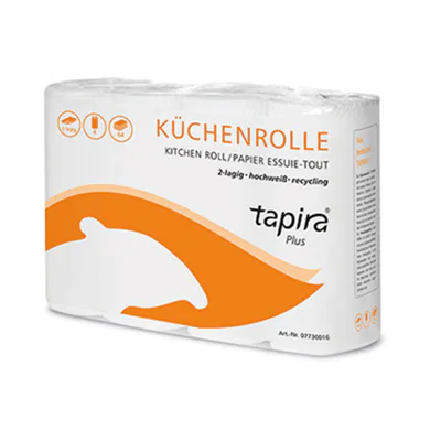 TAPIRA Küchenrolle 160631 2-lagig 64 Blatt 4 St./Pack TAPIRA Küchenrolle 160631 2-lagig 64 Blatt 4 St./Pack