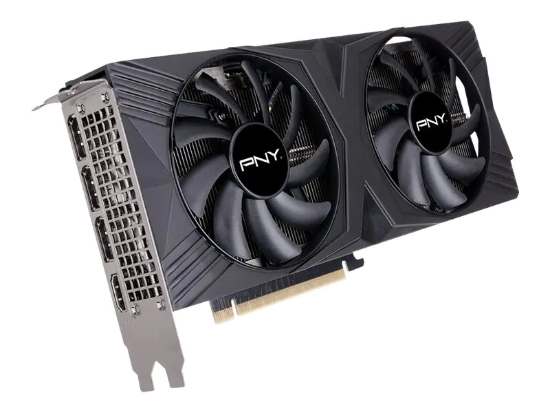 PNY GeForce RTX 4060 Ti 8GB - VERTO Dual Fan Edition - Grafikkarten - GeForce RTX 4060 Ti - 8 GB GDDR6 - PCIe 4.0 x8 - 3 x DisplayPort, HDMI