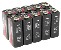 Ansmann 1505-0001 - Einwegbatterie - 9V - Alkali - 9 V - 10 Stück(e) - Cd (cadmium) - Hg (Quecksilb Ansmann 1505-0001 - Einwegbatterie - 9V - Alkali - 9 V - 10 Stück(e) - Cd (cadmium) - Hg (Quecksilb
