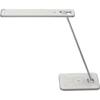 UNILUX Tischleuchte Jazz LED 400093836 weiß + metallgrau UNILUX Tischleuchte Jazz LED 400093836 weiß + metallgrau