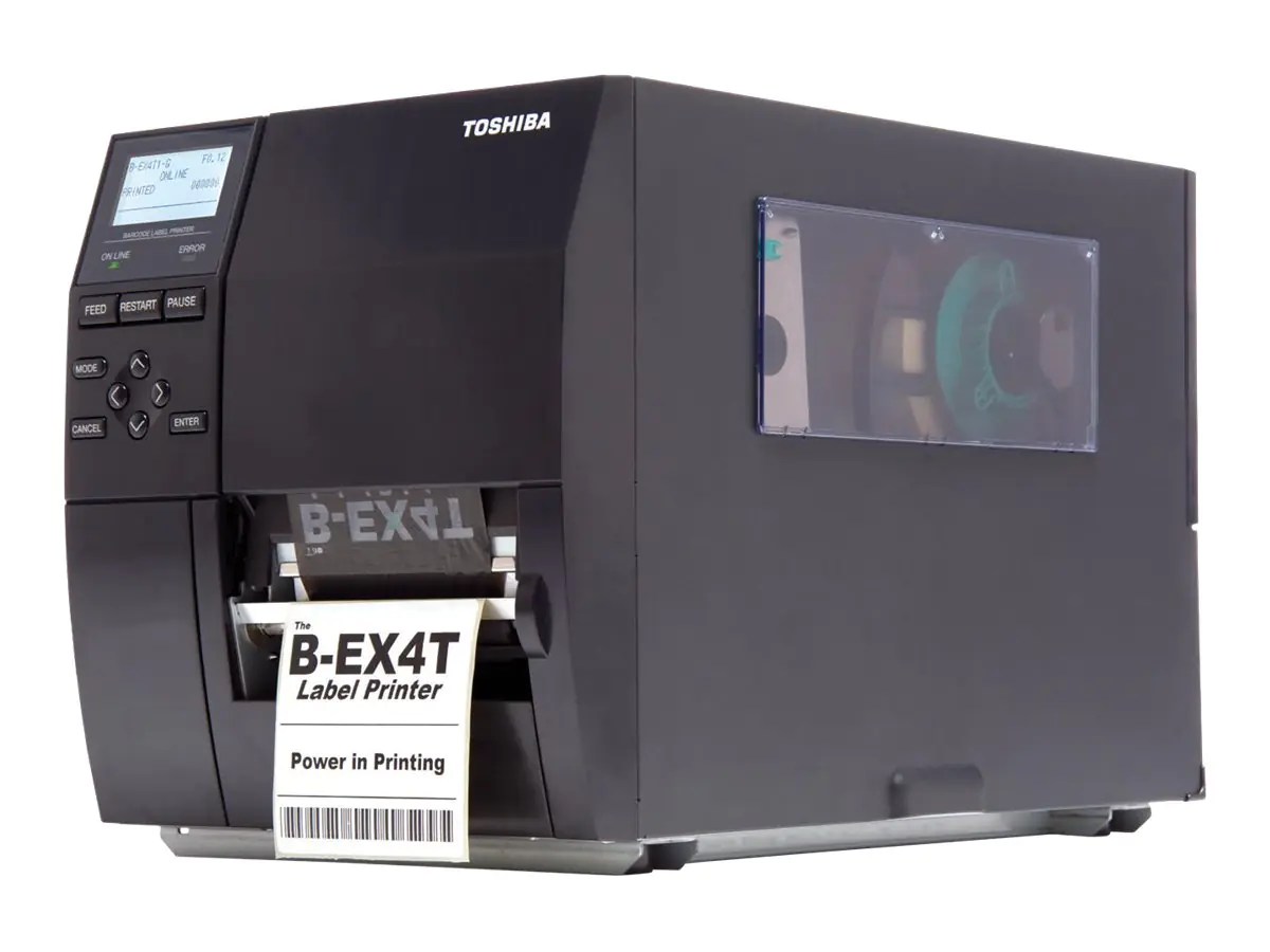 Toshiba TEC B-EX4T1-TS12-QM-R - Etikettendrucker - Thermodirekt / Thermotransfer - Rolle (12 cm) - 305 dpi - bis zu 355 mm/Sek. - USB, LAN Toshiba TEC B-EX4T1-TS12-QM-R - Etikettendrucker - Thermodirekt / Thermotransfer - Rolle (12 cm) - 305 dpi - bis zu 355 mm/Sek. - USB, LAN