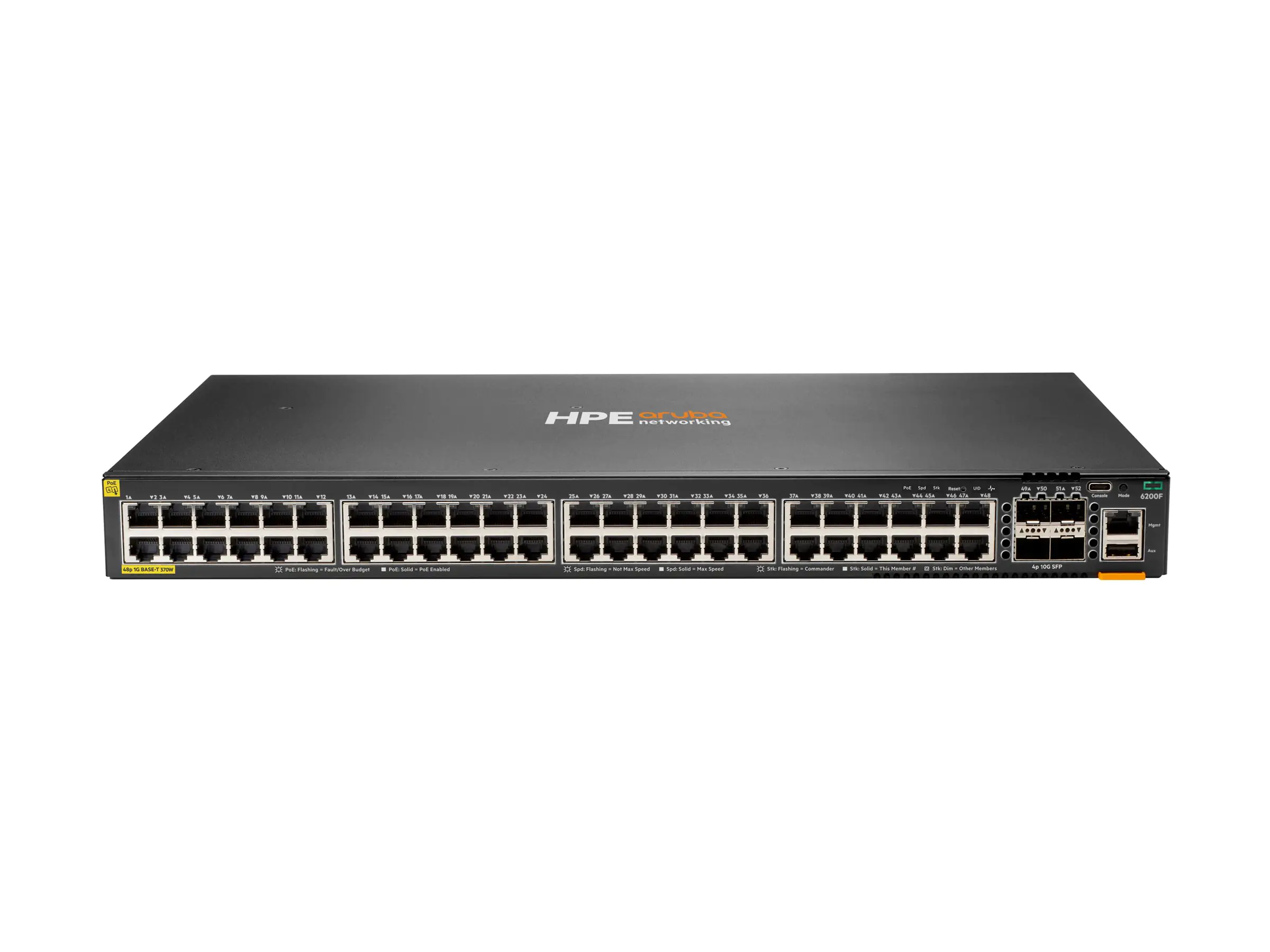 HPE Aruba Networking CX 6200F 48G 4SFP+ Switch