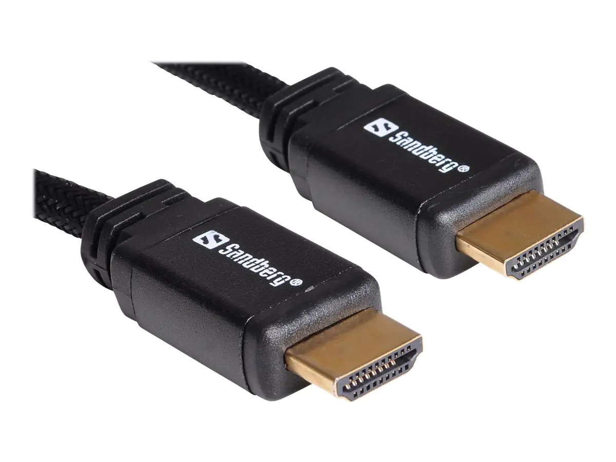Sandberg - HDMI-Kabel - HDMI männlich zu HDMI männlich - 2 m
