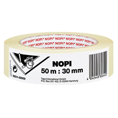 NOPI Malerkrepp 55511-000000 30mmx50m NOPI Malerkrepp 55511-000000 30mmx50m