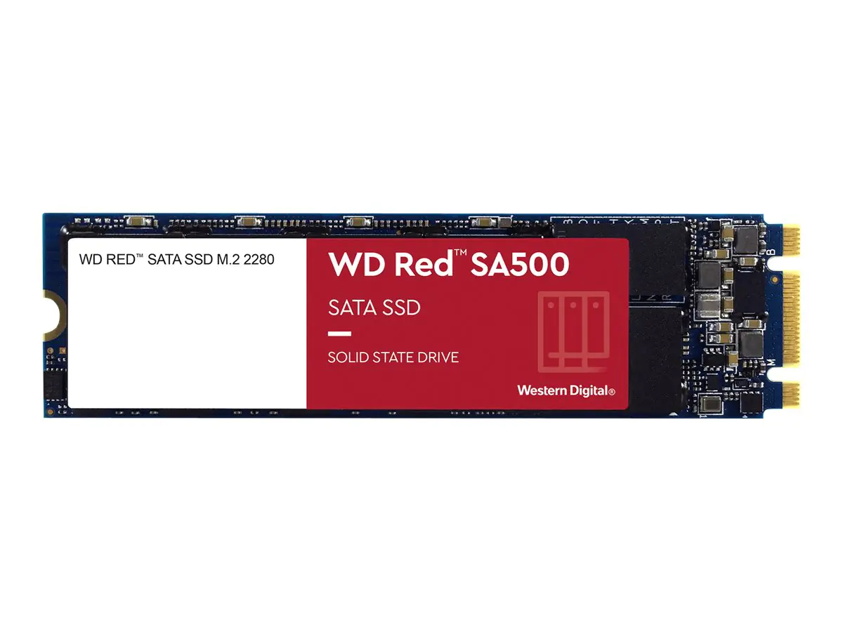 WD Red SA500 WDS200T1R0B - SSD - 2 TB - intern - M.2 2280 - SATA 6Gb/s WD Red SA500 WDS200T1R0B - SSD - 2 TB - intern - M.2 2280 - SATA 6Gb/s