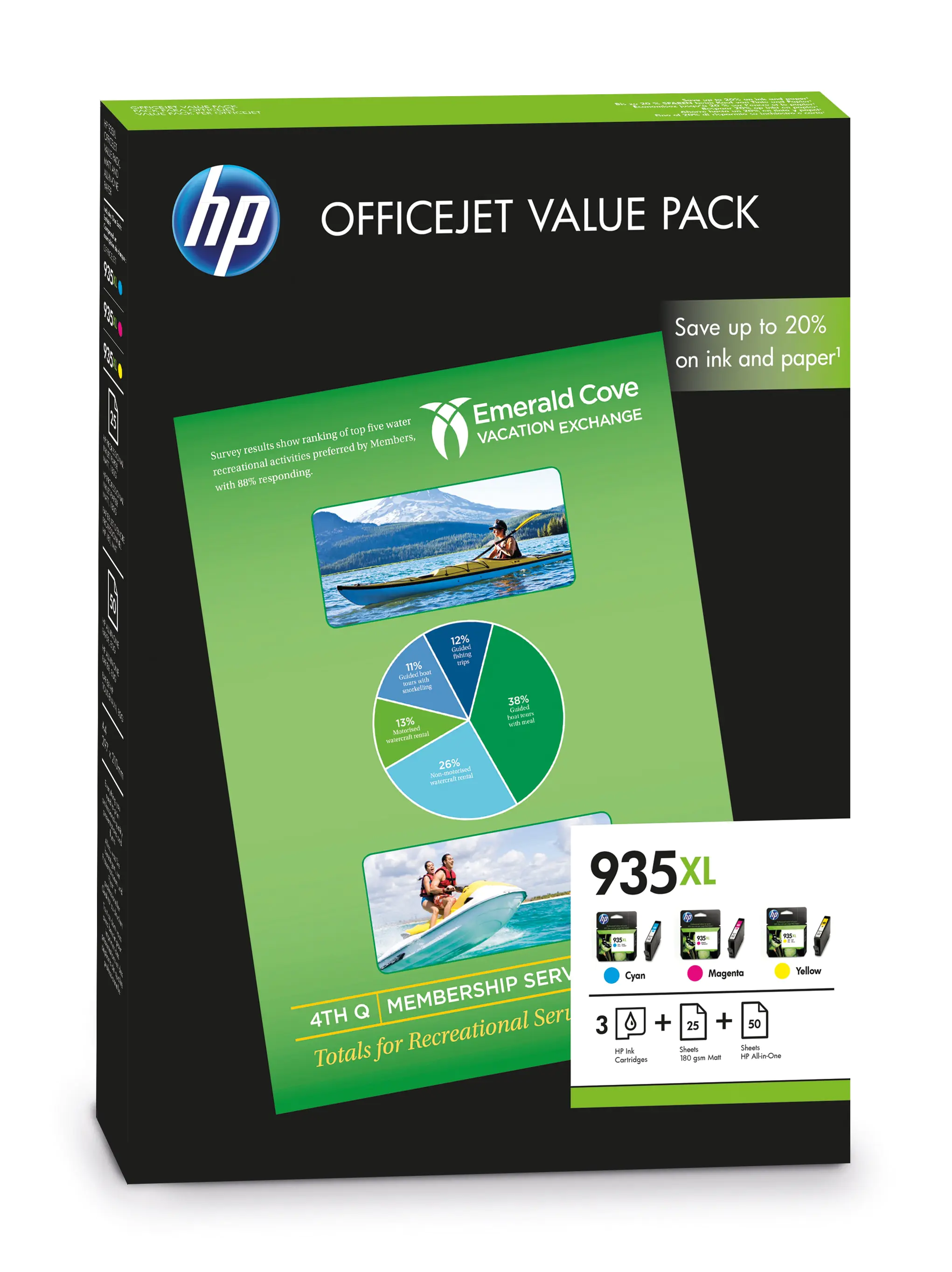 HP 935XL - 3er-Pack - Gelb, Cyan, Magenta - Original - Druckpatrone / Papiersatz - für Officejet 6812, 6815, 6820; Officejet Pro 6230 ePrinter, 6830, 6835 HP 935XL - 3er-Pack - Gelb, Cyan, Magenta - Original - Druckpatrone / Papiersatz - für Officejet 6812, 6815, 6820; Officejet Pro 6230 ePrinter, 6830, 6835