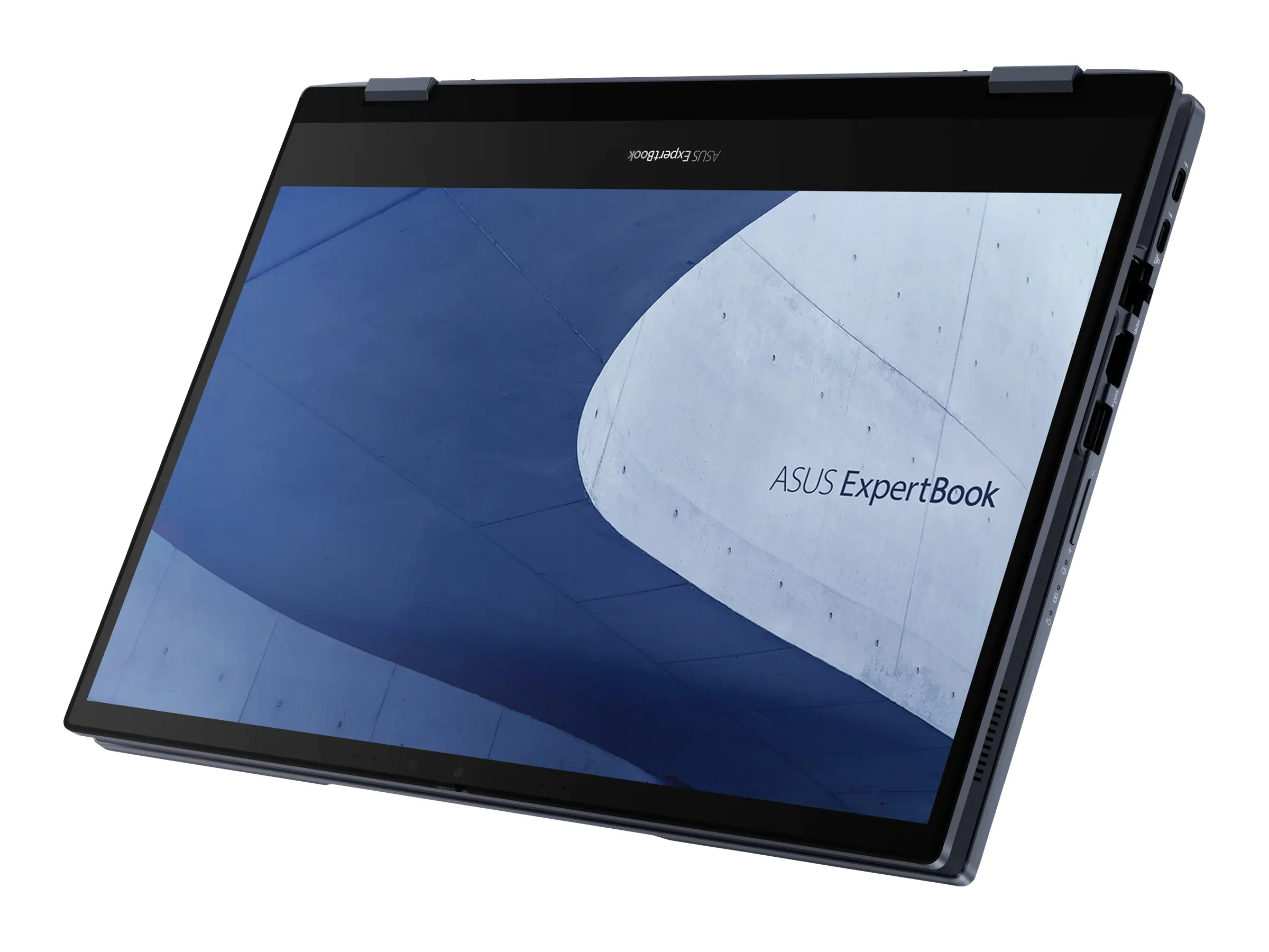 ASUS ExpertBook B5 Flip B5402FBA-KA0235X - Flip-Design - Intel Core i5 1240P / 1.7 GHz - Win 11 Pro - Intel Iris Xe Grafikkarte - 16 GB RAM - 512 GB SSD NVMe - 35.6 cm (14") IPS Touchscreen 1920 x 1080 (Full HD) - 802.11a/b/g/n/ac/ax (Wi-Fi 6E) - Star Bla