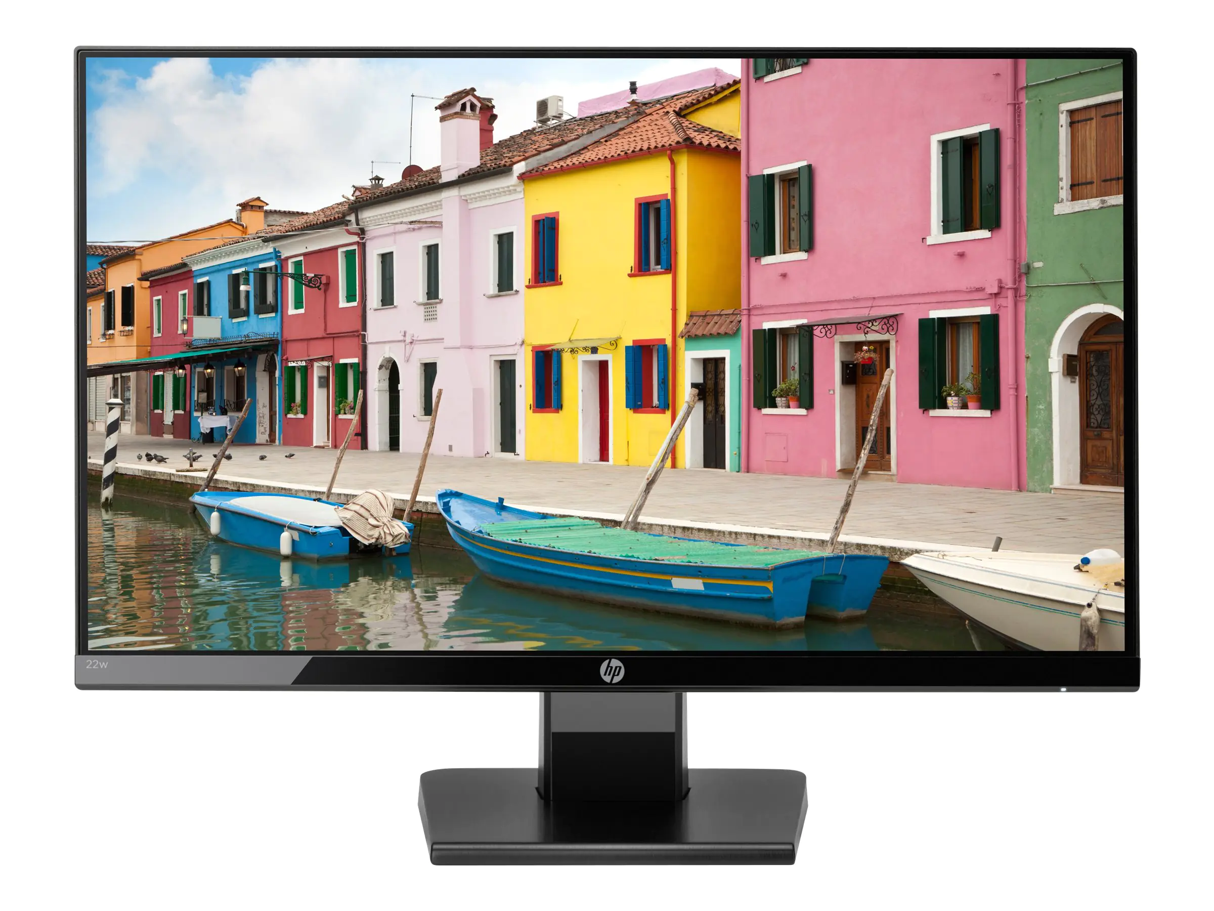HP 22w - LED-Monitor - 54.61 cm (21.5") (21.5" sichtbar)