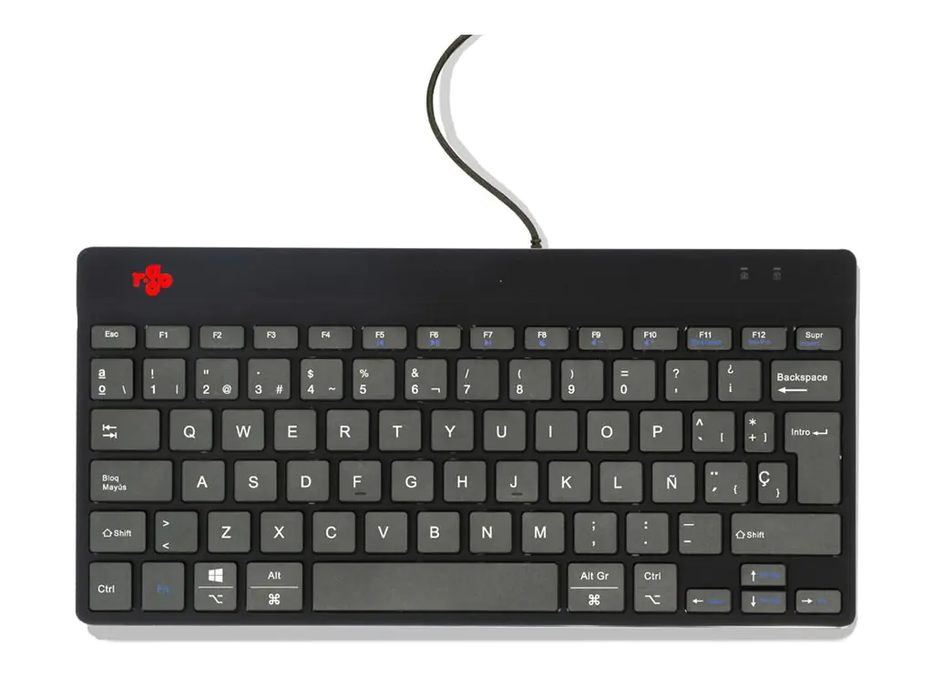 R-Go Compact Break - Tastatur - mit integrierter