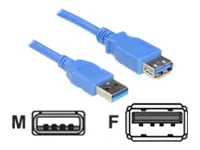 Delock USB-Verlängerungskabel - USB (M) zu USB (W) 82540
