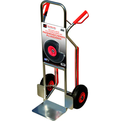 pro-bau-tec Sackkarre Exklusiv 51 x 118 x 49 cm (B x H x L) 150kg Aluminium silber pro-bau-tec Sackkarre Exklusiv 51 x 118 x 49 cm (B x H x L) 150kg Aluminium silber