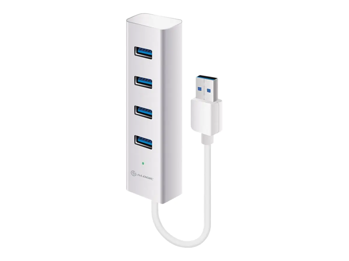 Alogic Prime Series - Hub - 4 x SuperSpeed USB 3.0 VPLU3H4A