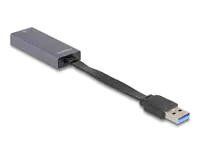 Delock - Netzwerkadapter - USB 3.0 - 2.5GBase-T x 1 - Anthrazit