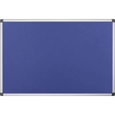 Bi-office Pinnwand Maya FA1243170 Aluminiumrahmen Filz 150x120cm blau Bi-office Pinnwand Maya FA1243170 Aluminiumrahmen Filz 150x120cm blau