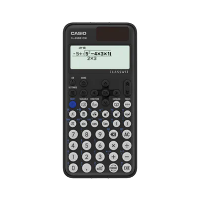 CASIO® Schulrechner Casio FX-85DE CW ClassWiz 1 x 17-stellig, 1 x 10+1-stellig 310 Funktionen anthrazit CASIO® Schulrechner Casio FX-85DE CW ClassWiz 1 x 17-stellig, 1 x 10+1-stellig 310 Funktionen anthrazit