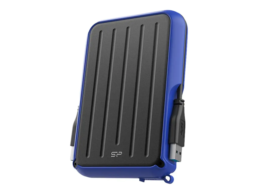 Silicon Power Armor A66 - Festplatte - 4 TB - extern (tragbar) - 2.5" (6.4 cm) - USB 3.2 Gen 1 - Blau