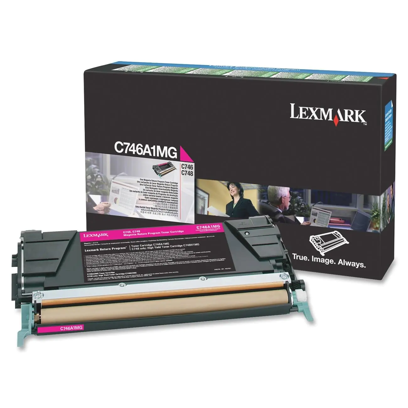 Lexmark - Magenta - Original - Tonerpatrone LCCP, LRP - für Lexmark C746dn, C746dtn, C746n, C748de, C748dte, C748e