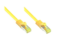 Good Connections RJ45 Patchkabel mit Cat. 7 Rohkabel und Rastnasenschutz (RNS) - S/FTP - PiMF